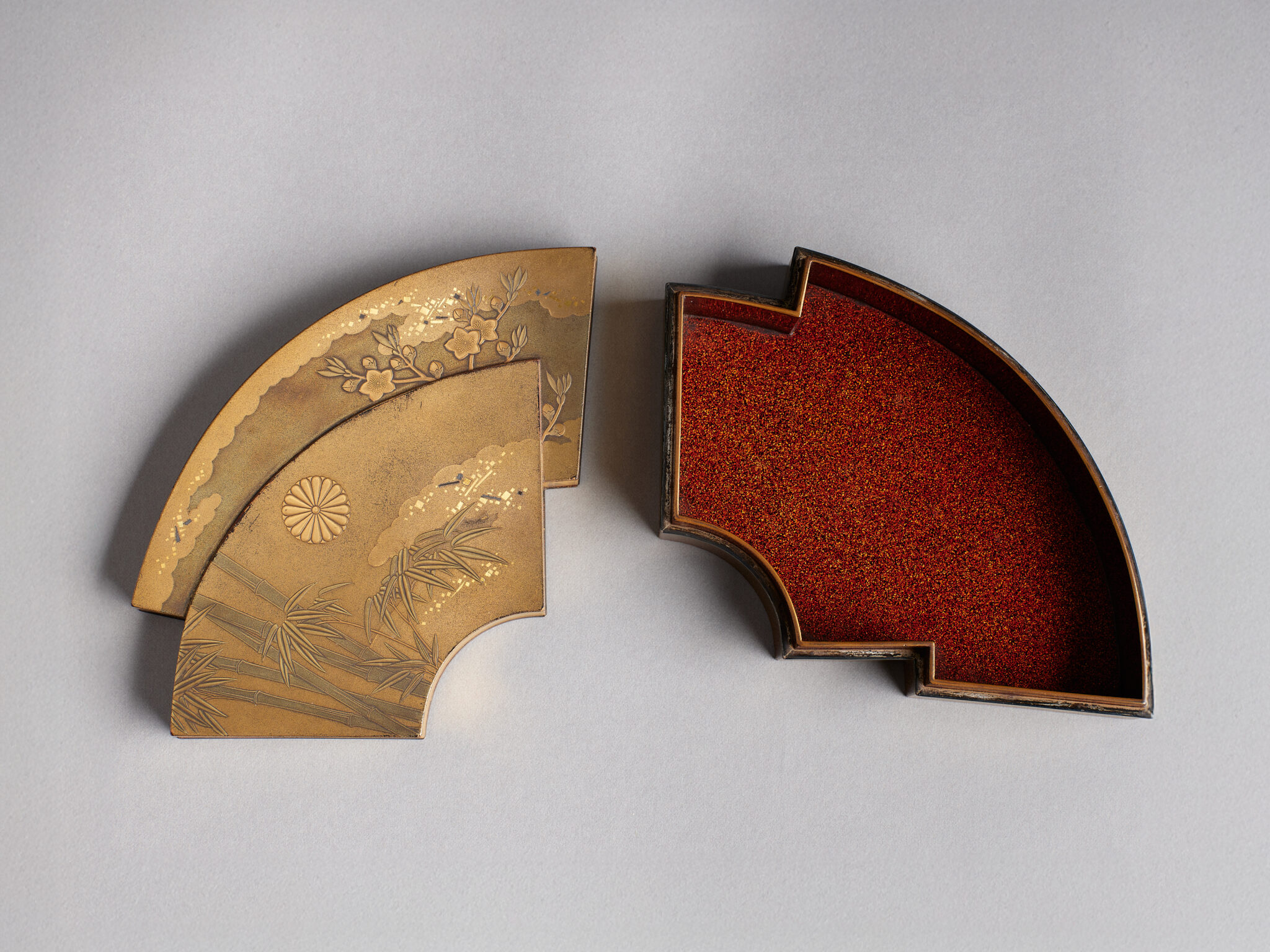 Japanese Lacquer Kogo (Incense Box)