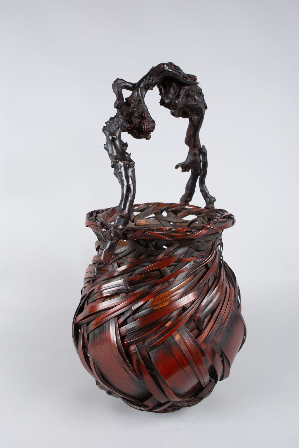 Japanese Antique Ikebana (Flower Arranging Basket) Naga Antiques