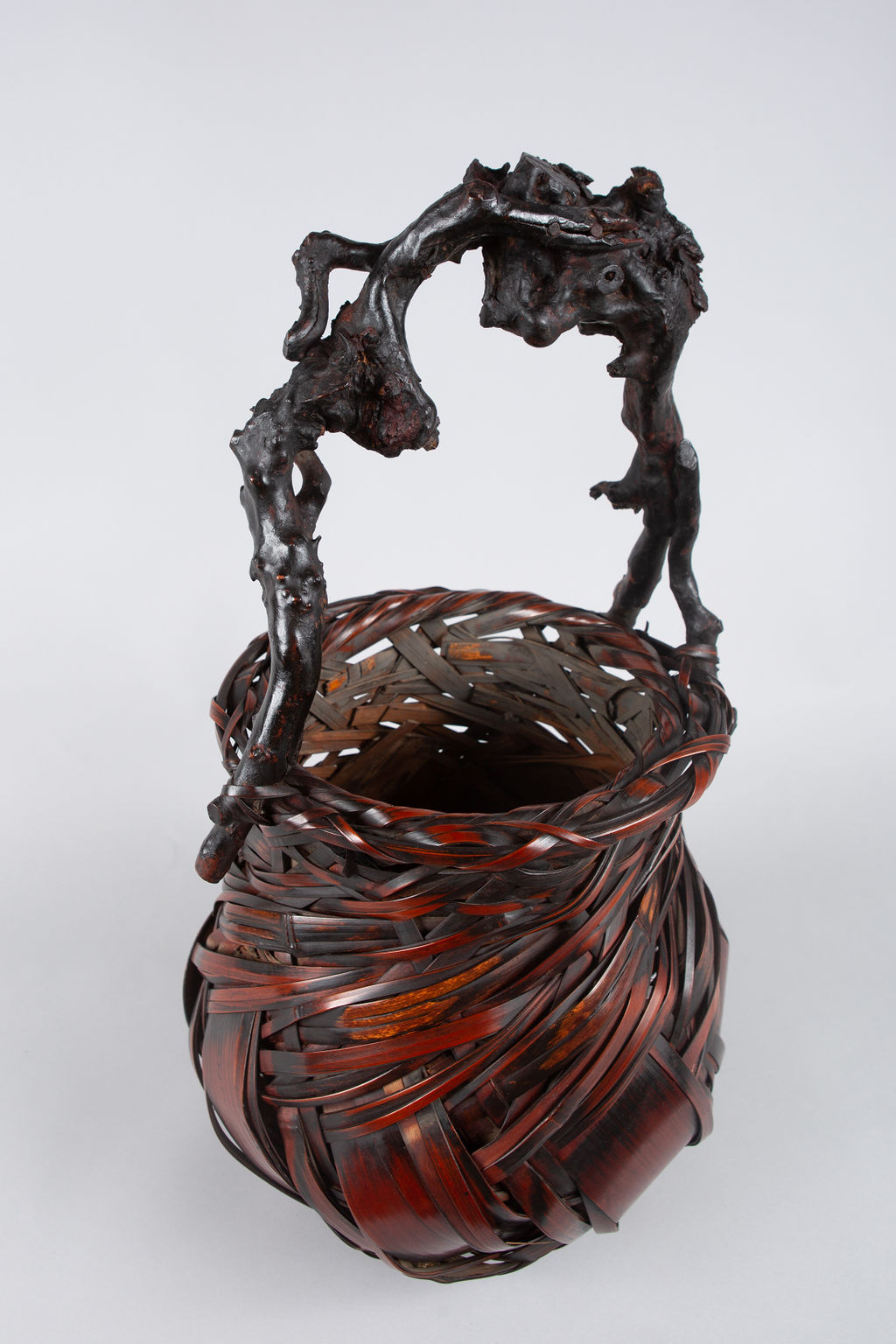 Japanese Antique Ikebana (Flower Arranging Basket) Naga Antiques