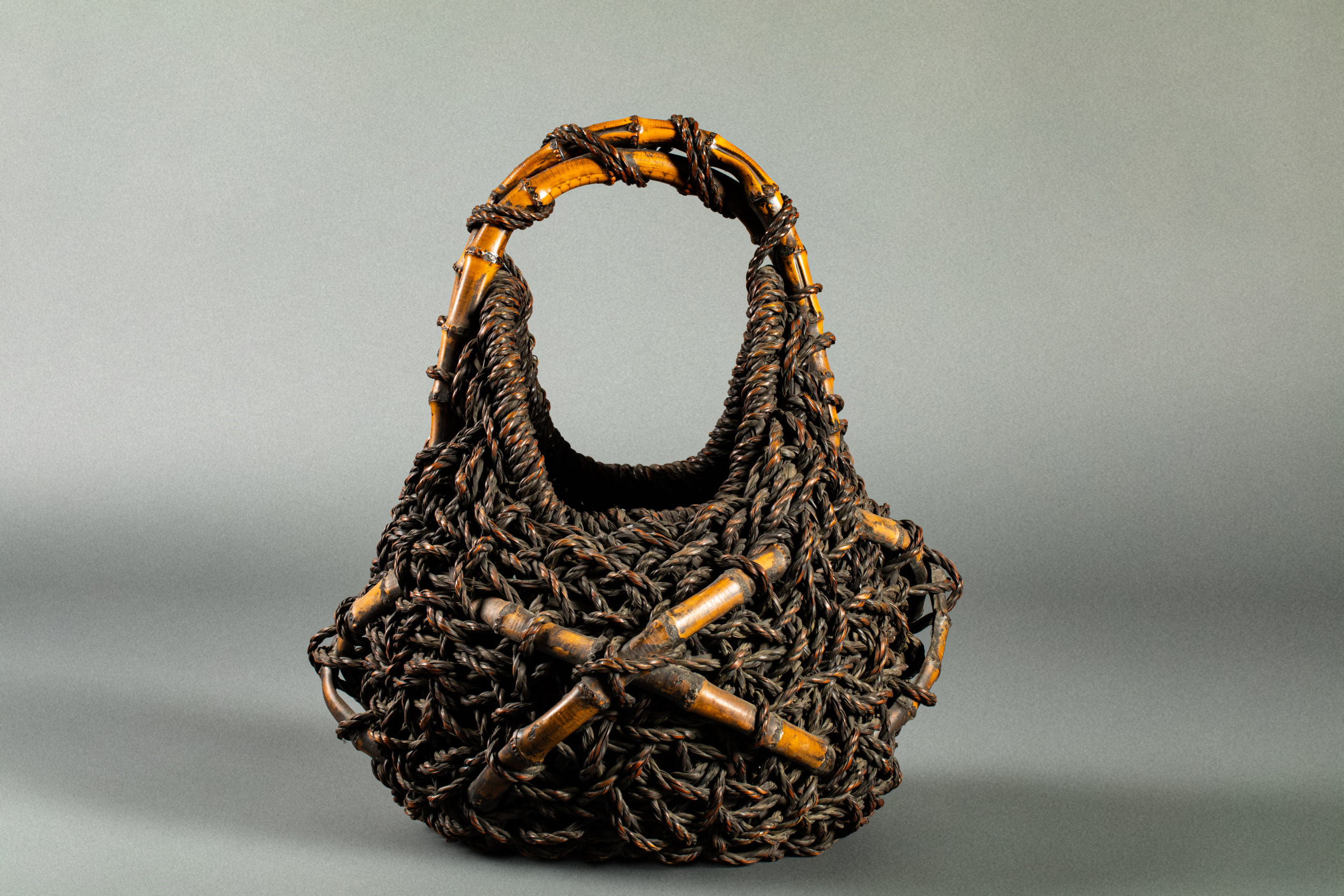 Japanese Flower Arranging (Ikebana) Basket Naga Antiques