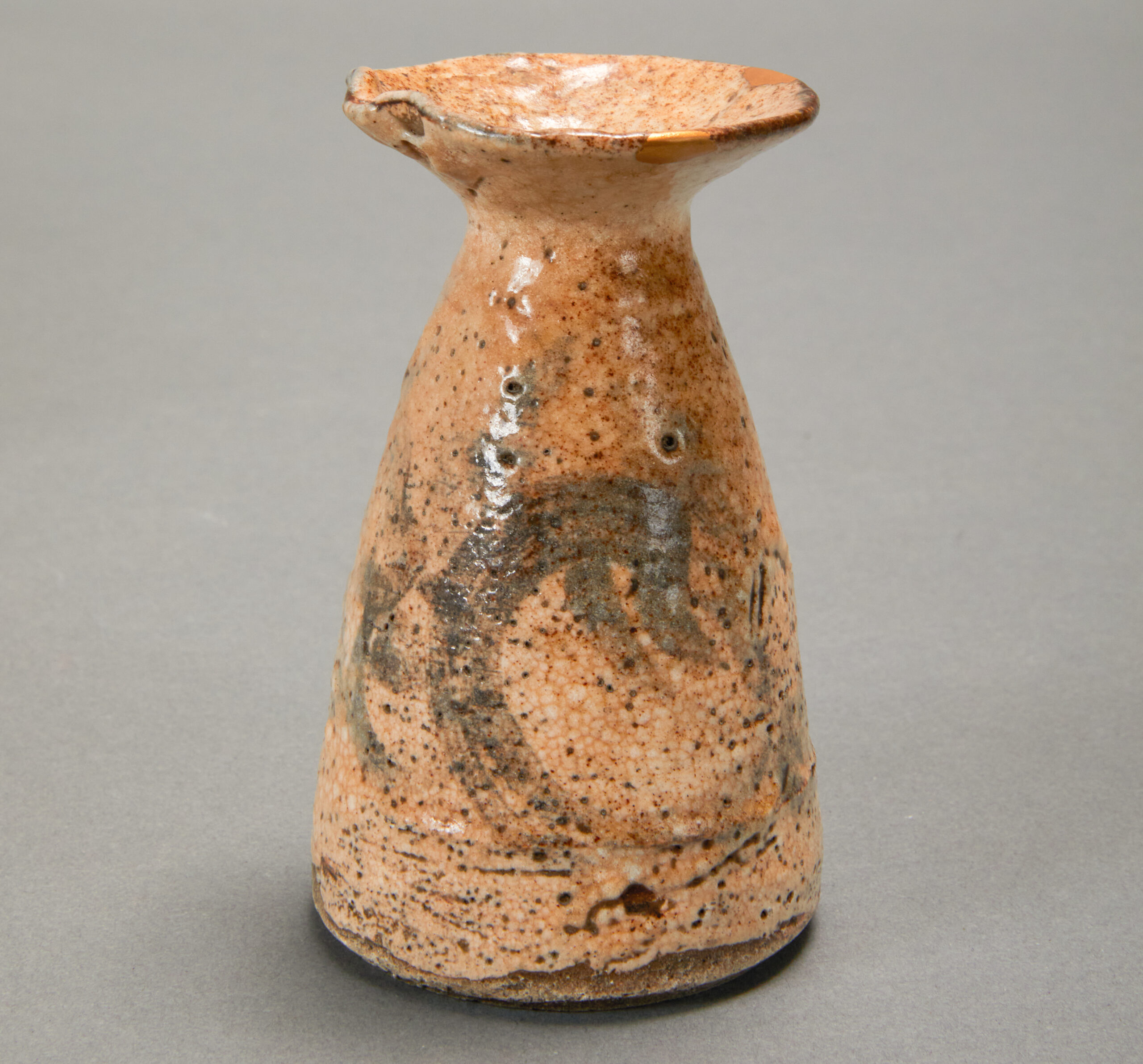 18th Century Shinoware Tokkuri. Naga Antiques