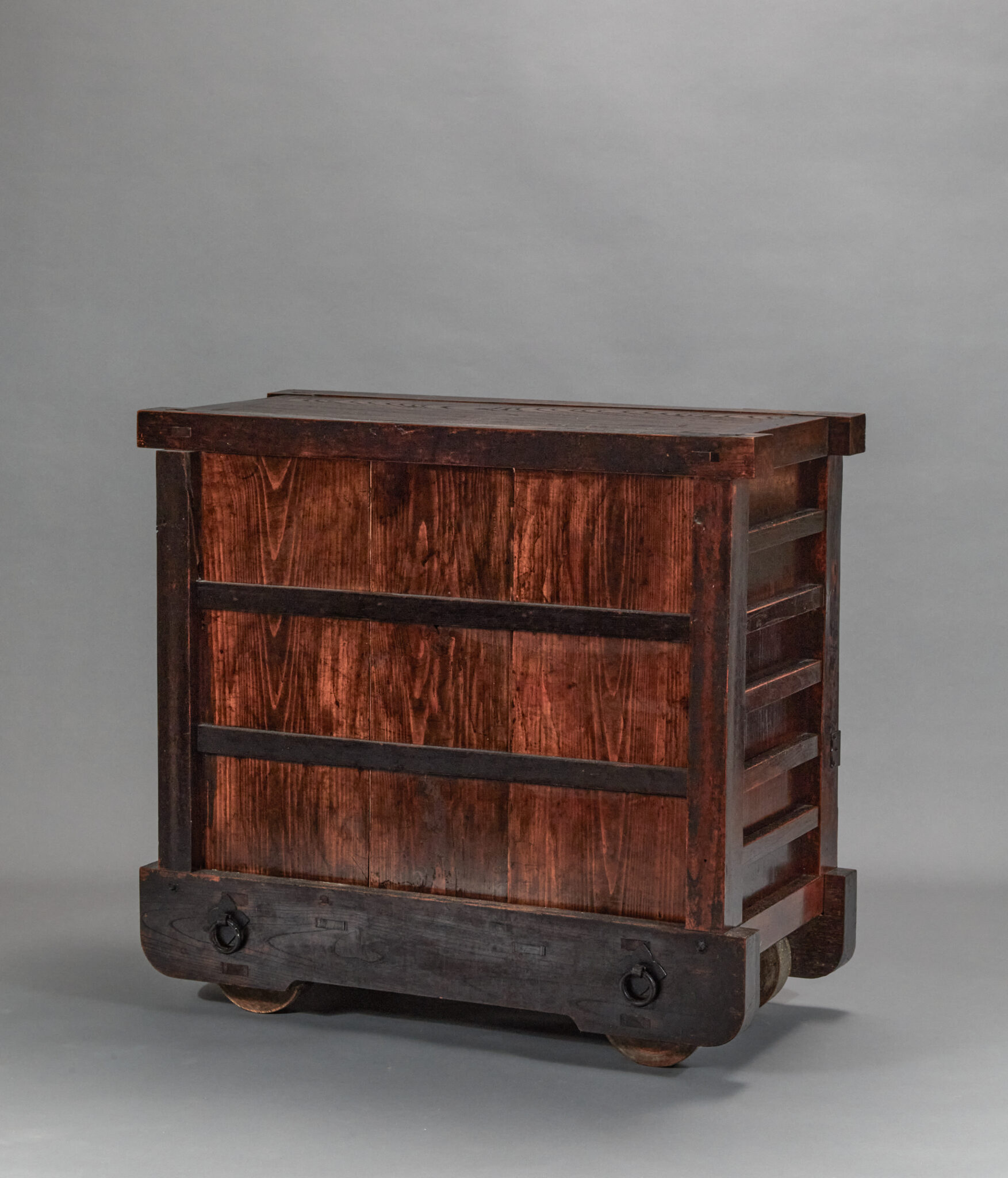 Wheel Tansu Chest Naga Antiques