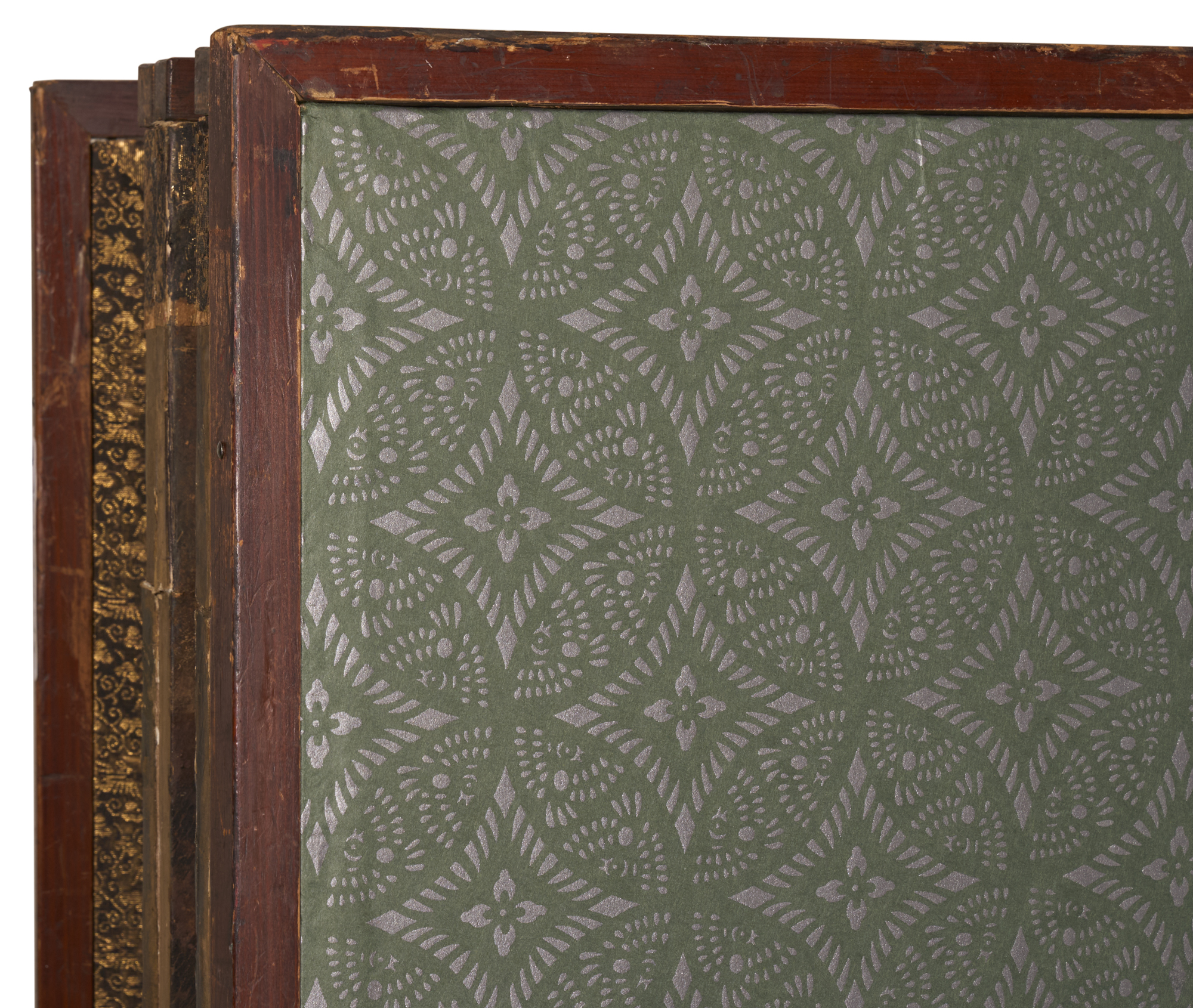 Japanese Six Panel Screen: Samurai Gathering from Various Provinces  (Hokoku Festival)