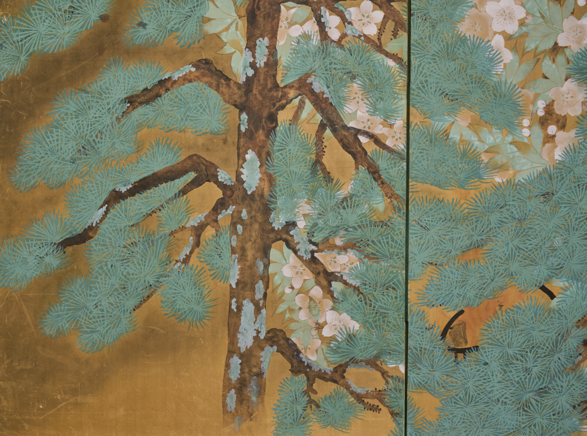 Japanese Six Panel Screen – Yozakura