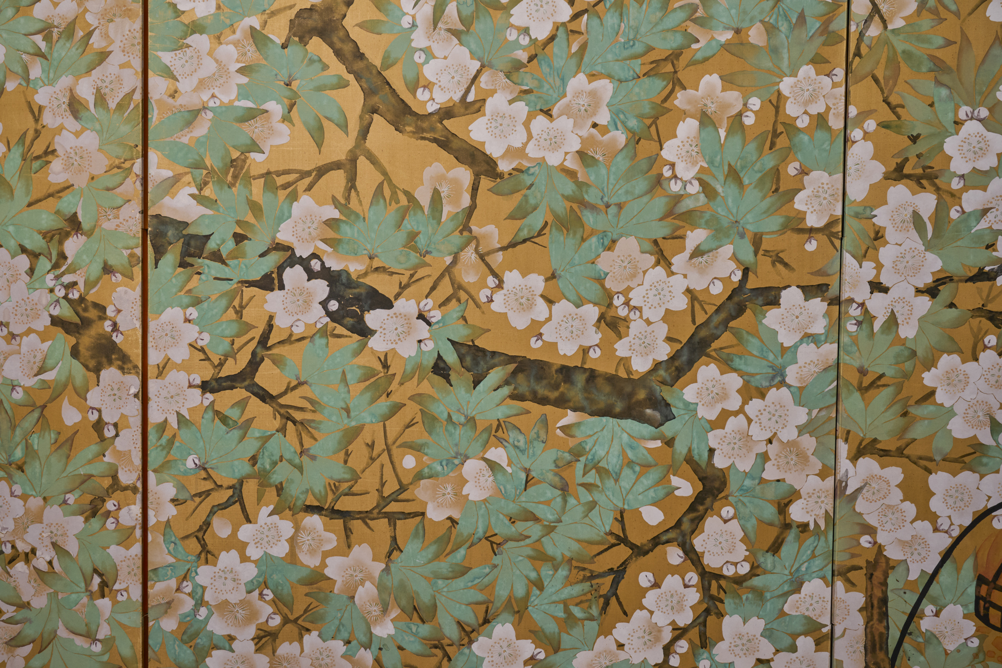 Japanese Six Panel Screen – Yozakura