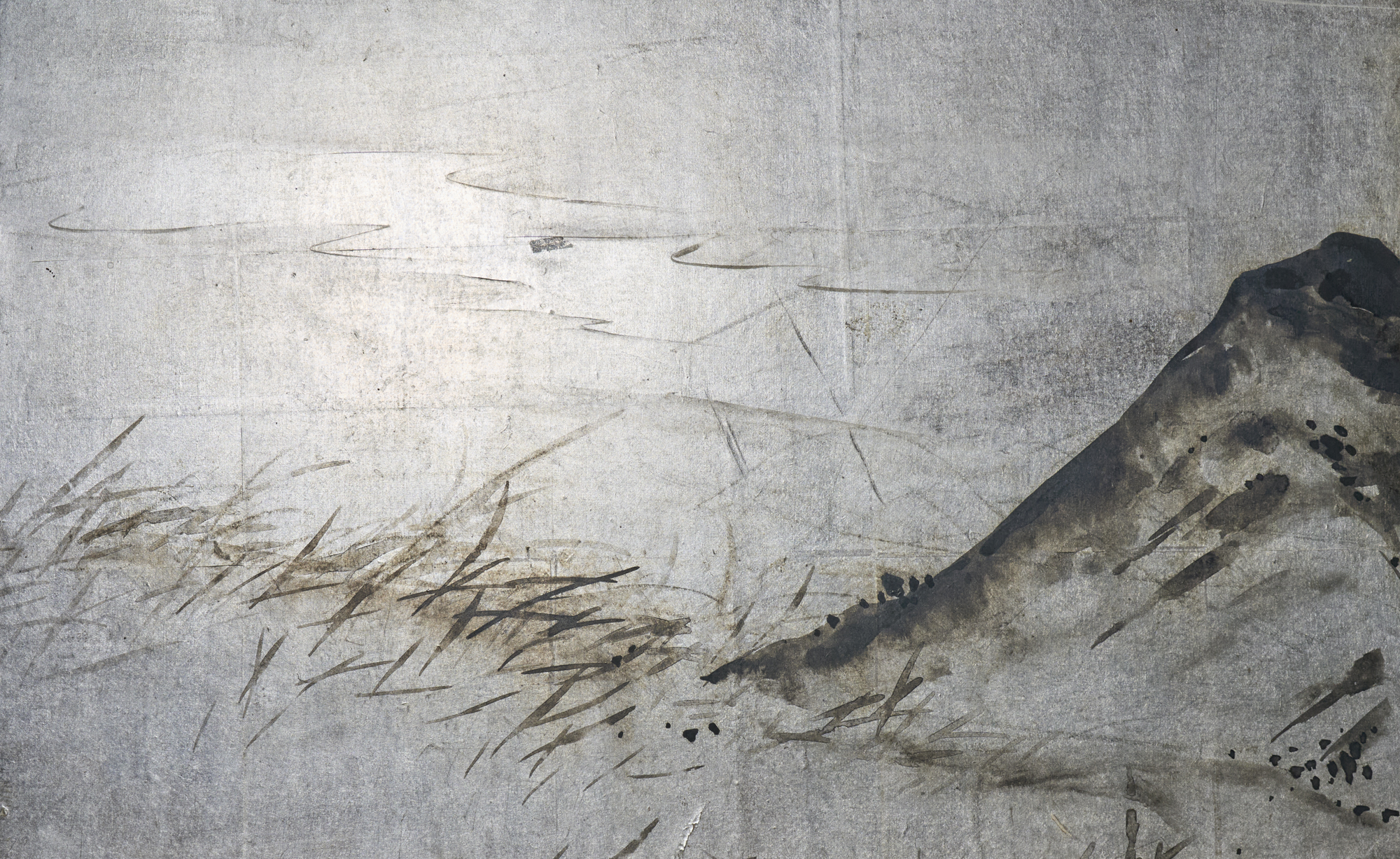 Japanese Six Panel Screen – Maple Over Water