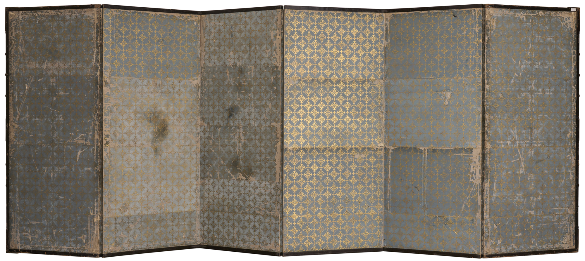 Japanese Six Panel Screen: Summer Landscape