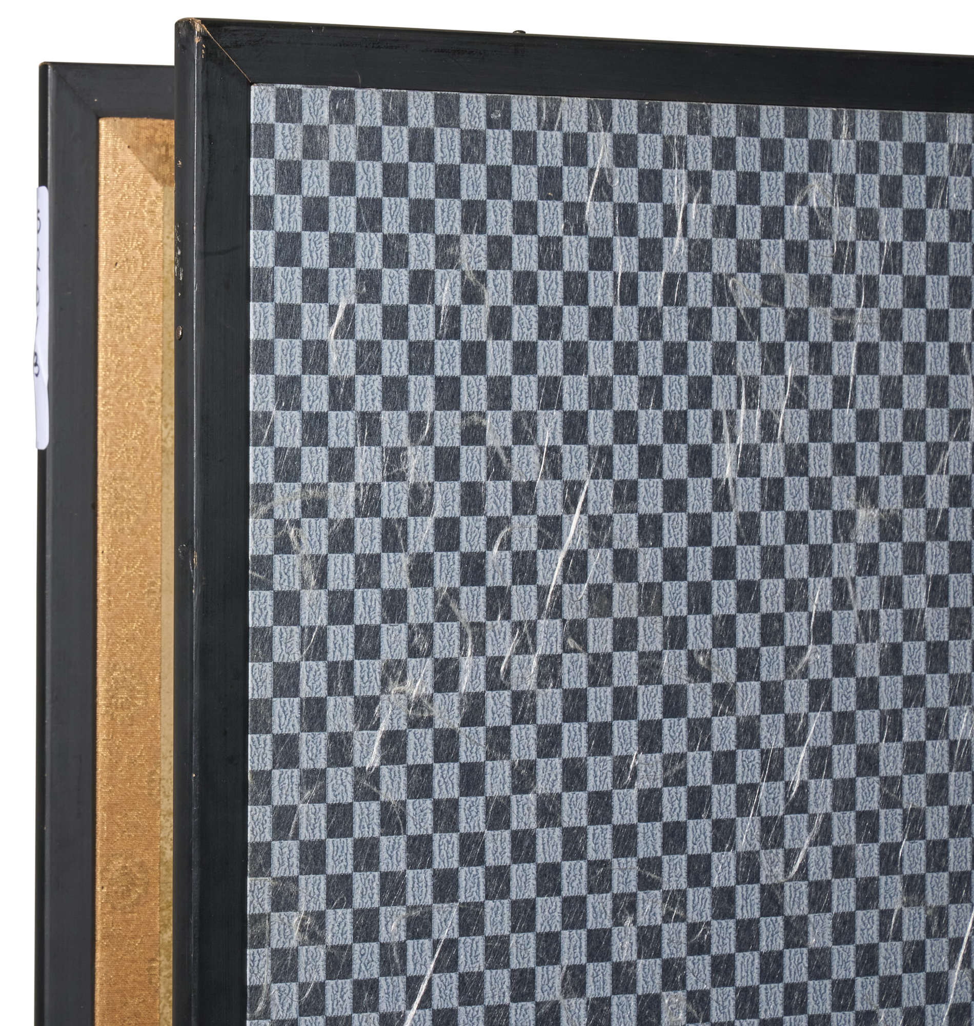 Pair of Japanese Two Panel Screens: Misty Cedar Forest