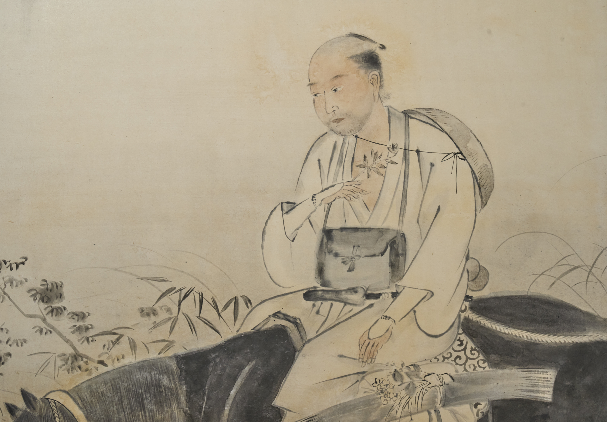 Japanese Six Panel Screen: Into the Woods
