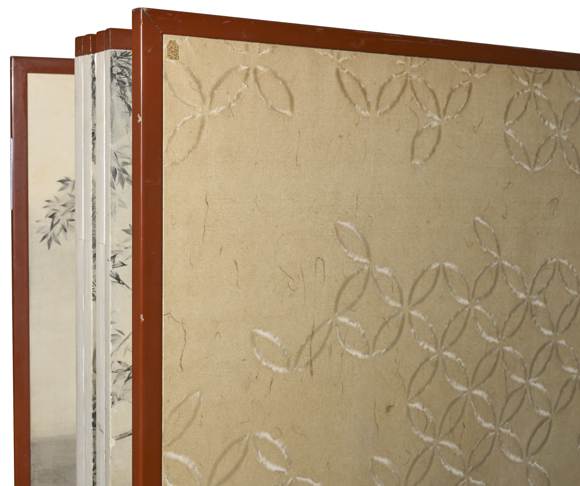 Japanese Six Panel Screen: Into the Woods