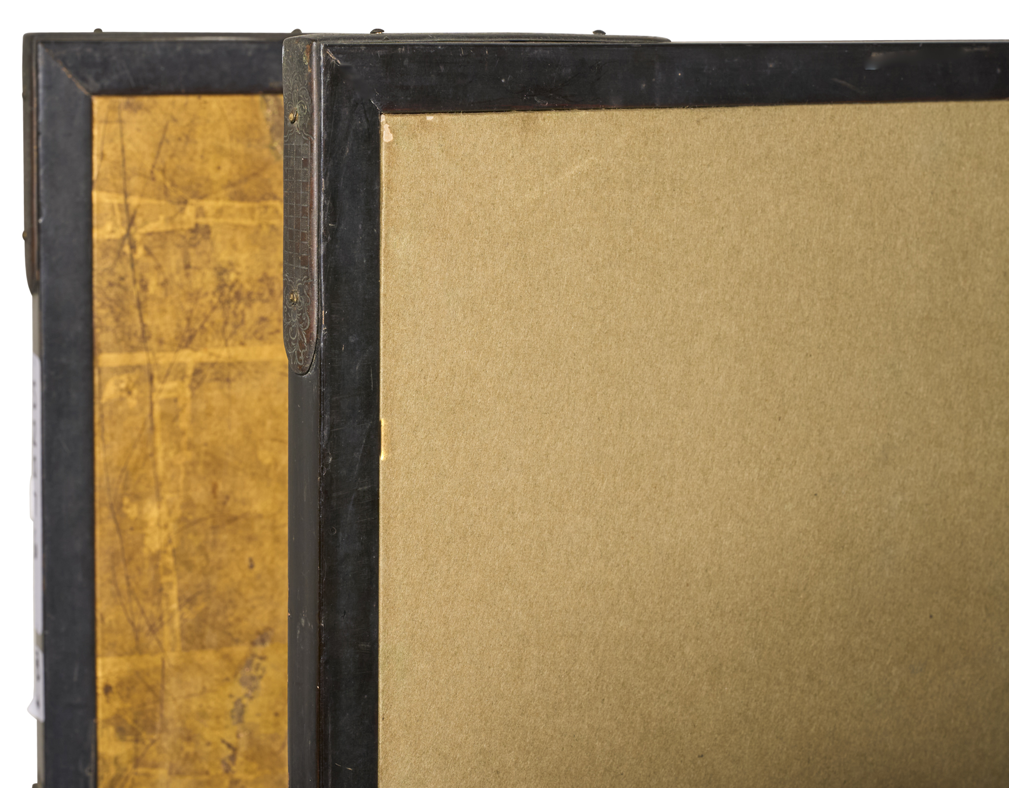 Japanese Two Panel Screen: Bonsai