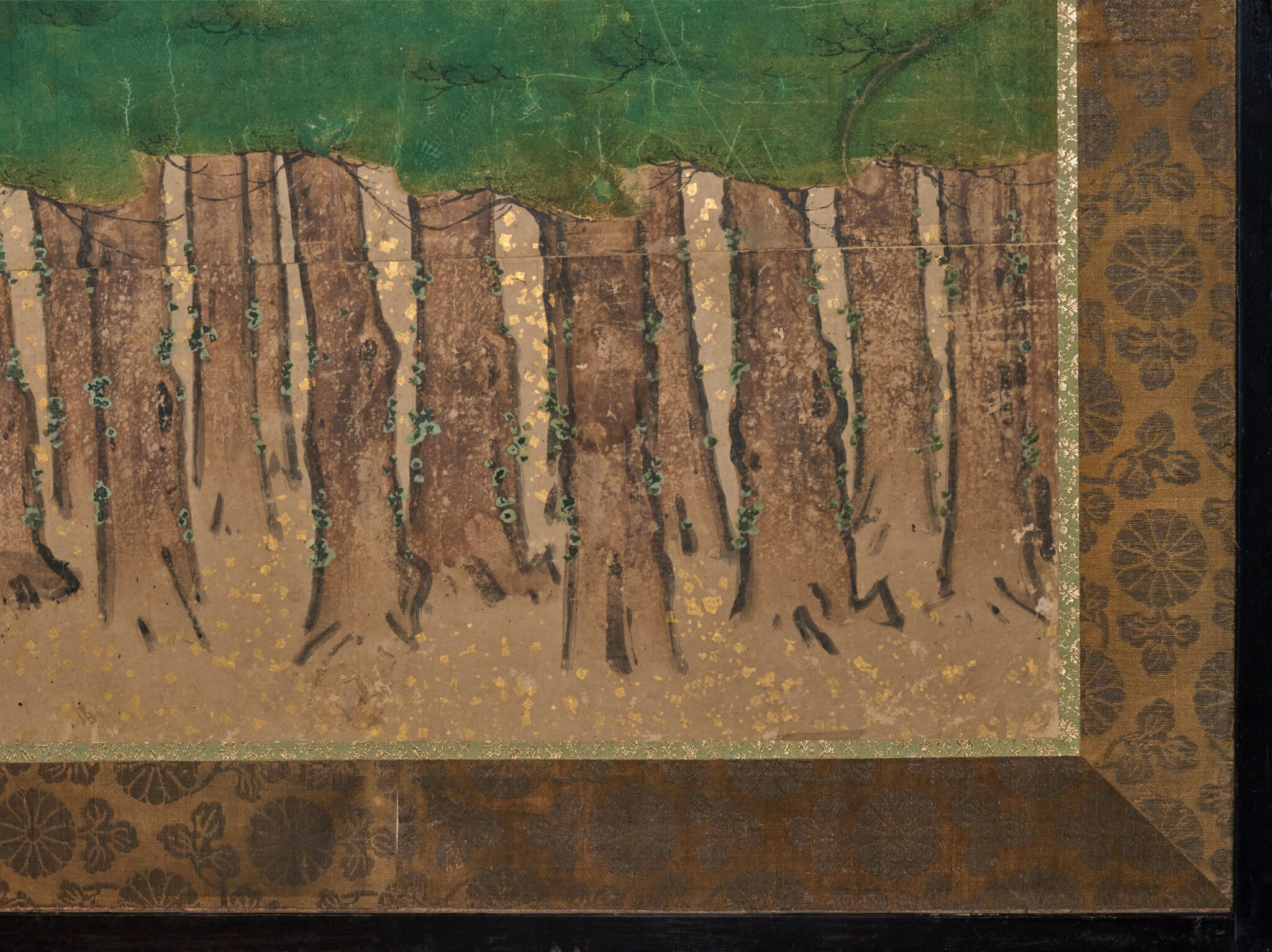 Japanese Six Panel Screen: Hamamatsu (Pine Tree Island)