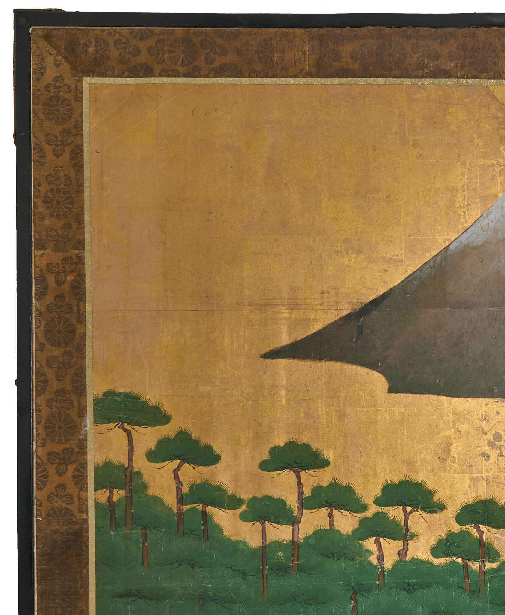 Japanese Six Panel Screen: Mount Fuji