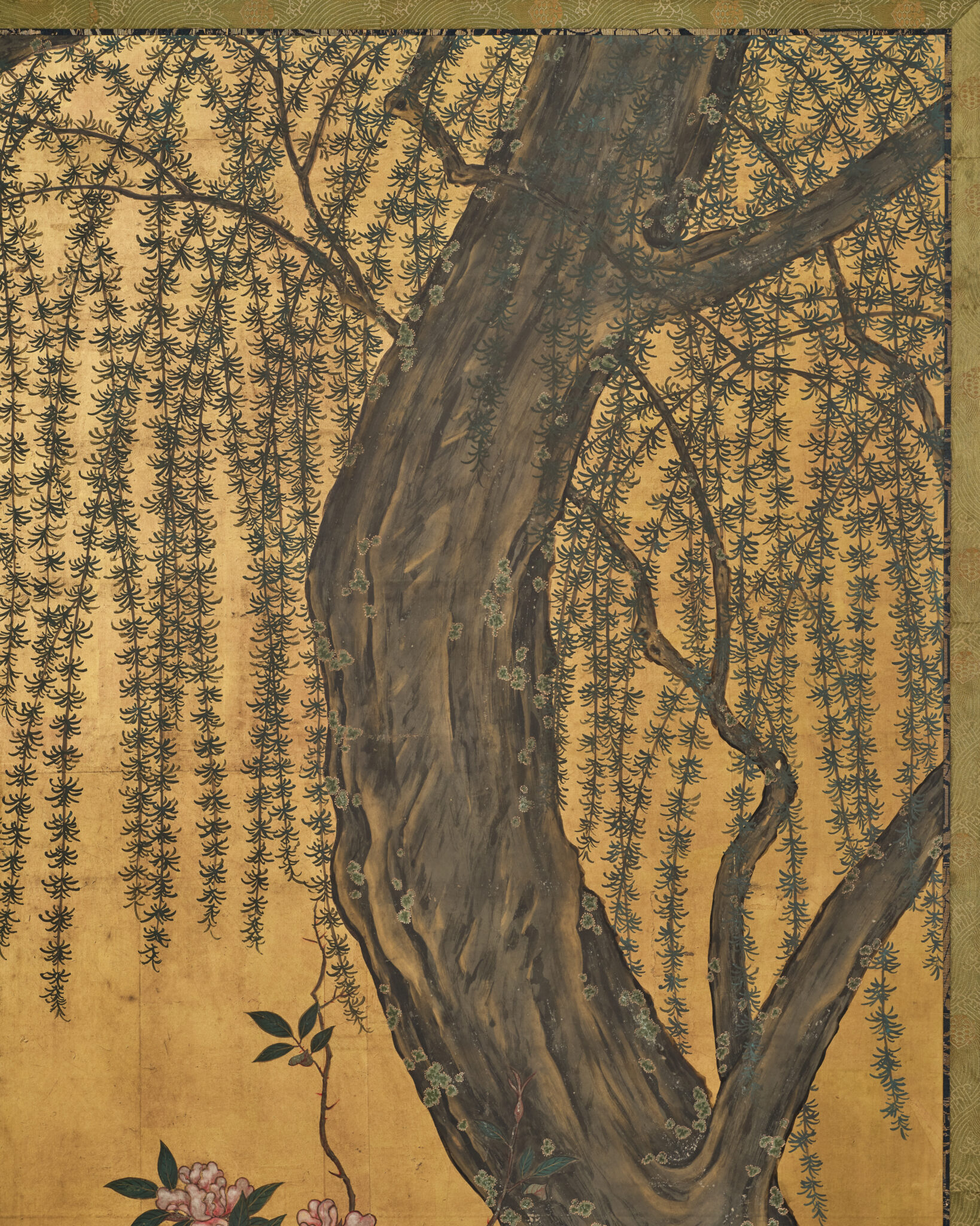 Japanese Two-Panel Screen: Early Summer Willow