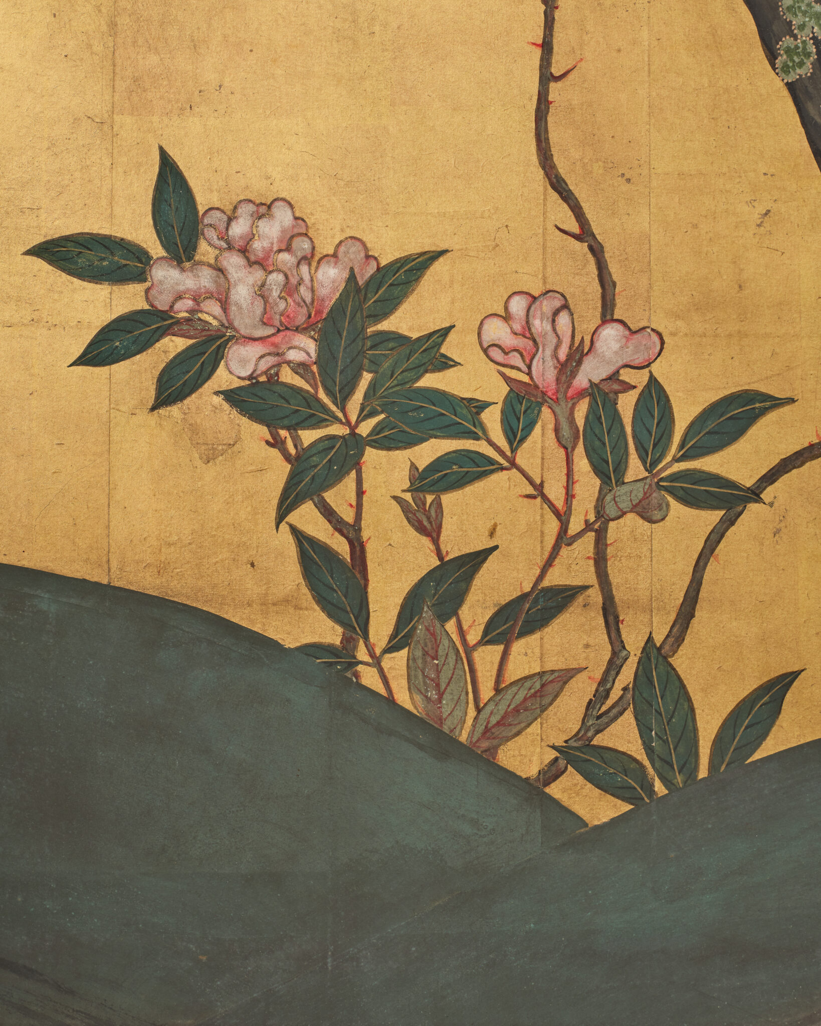 Japanese Two-Panel Screen: Early Summer Willow