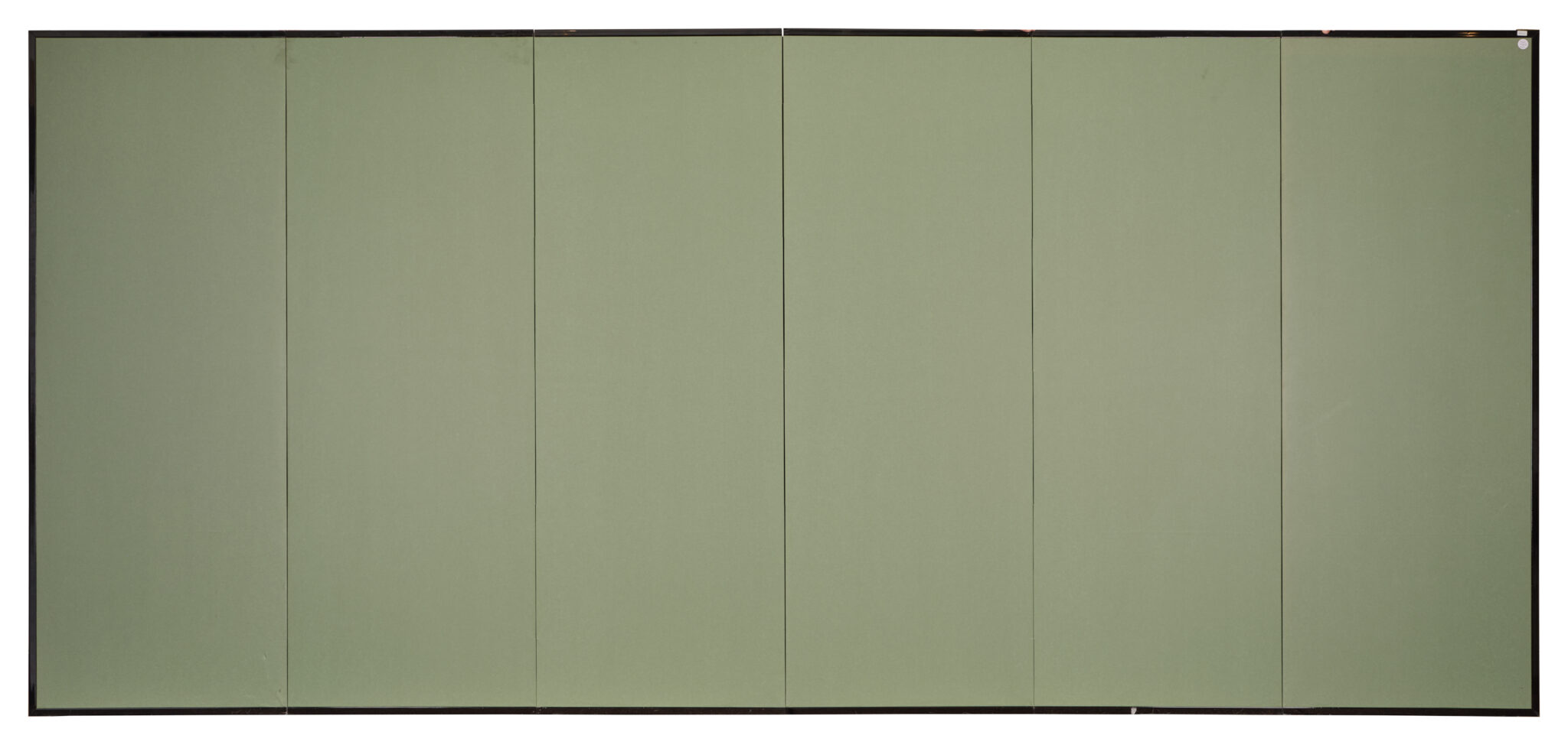 Japanese Six-Panel Screen: Garden Landscape