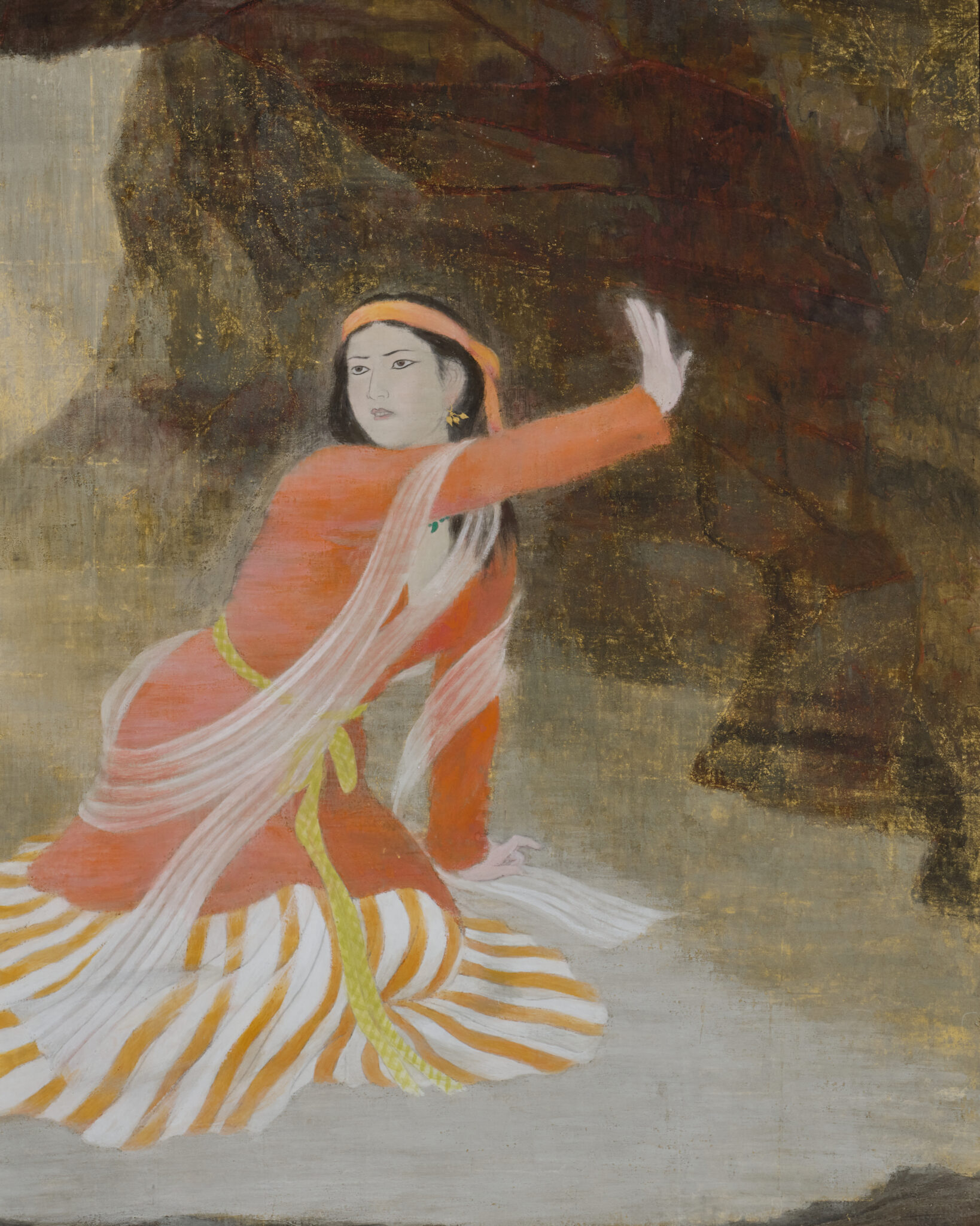 Japanese Two-Panel Screen: Kushinada-hime and Yamata no Orochi