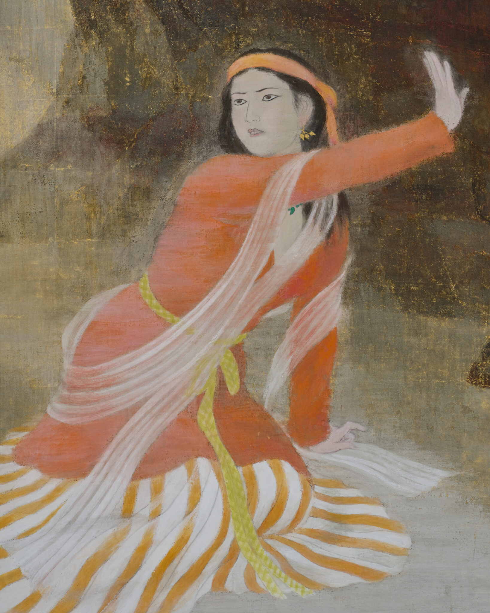 Japanese Two-Panel Screen: Kushinada-hime and Yamata no Orochi