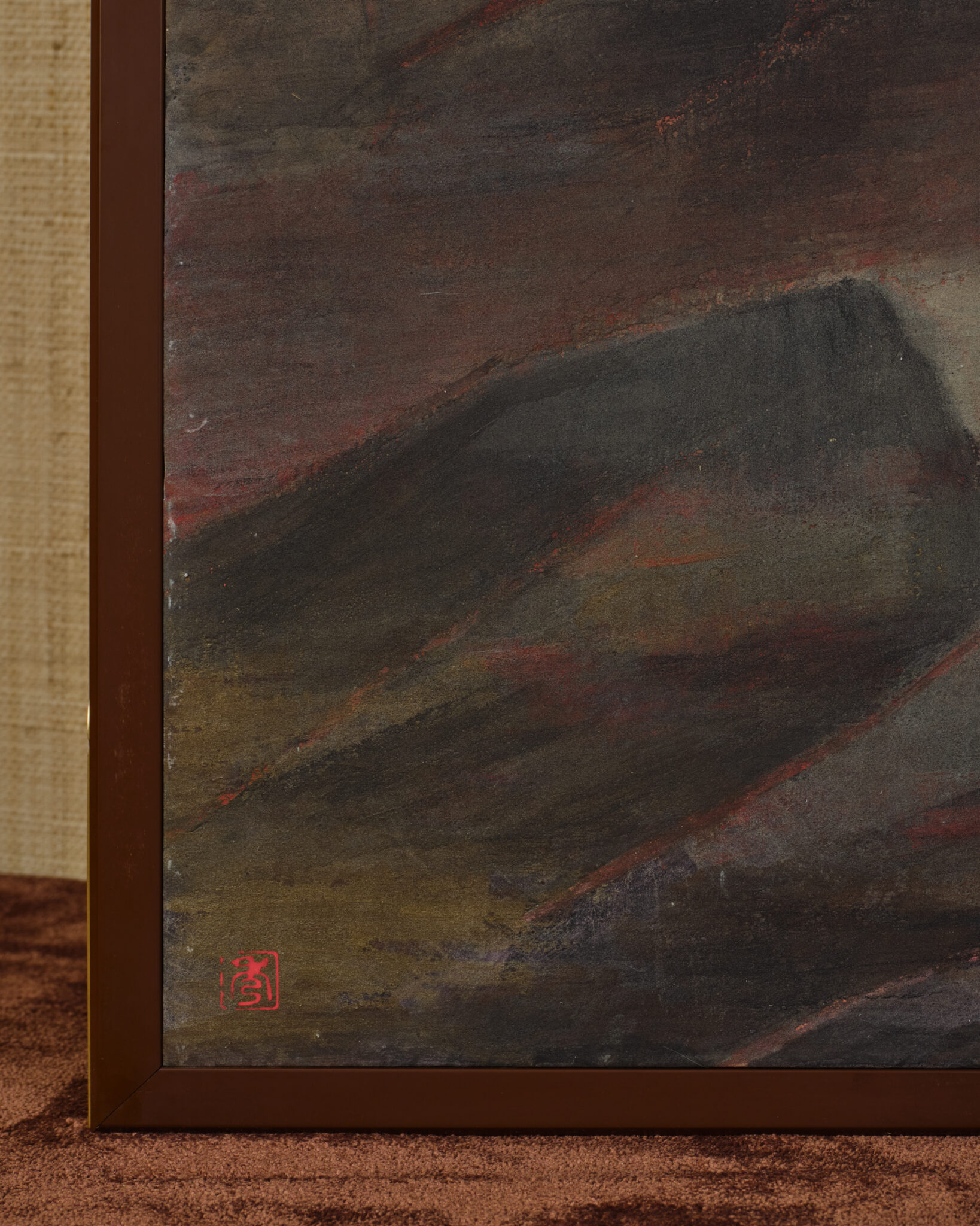 Japanese Two-Panel Screen: Kushinada-hime and Yamata no Orochi