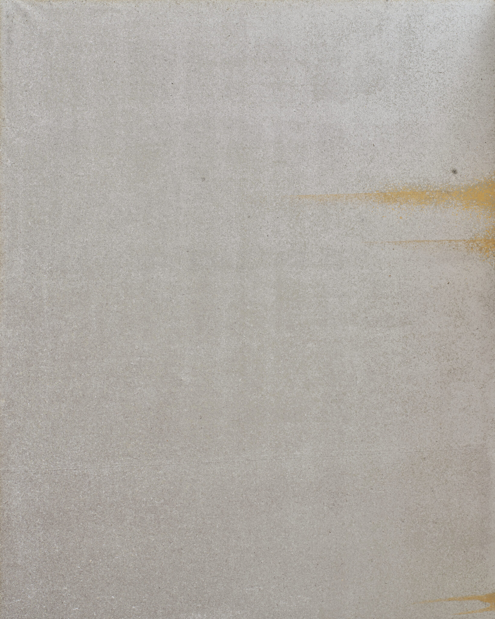 Japanese Six Panel Screen: Abstract Cloudscape on Silver Ground