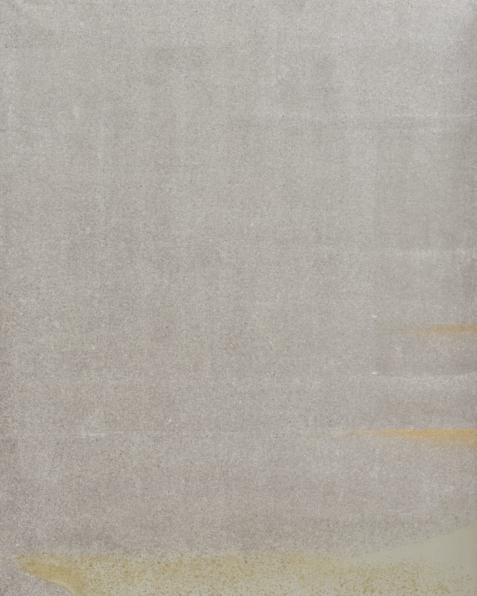 Japanese Six Panel Screen: Abstract Cloudscape on Silver Ground