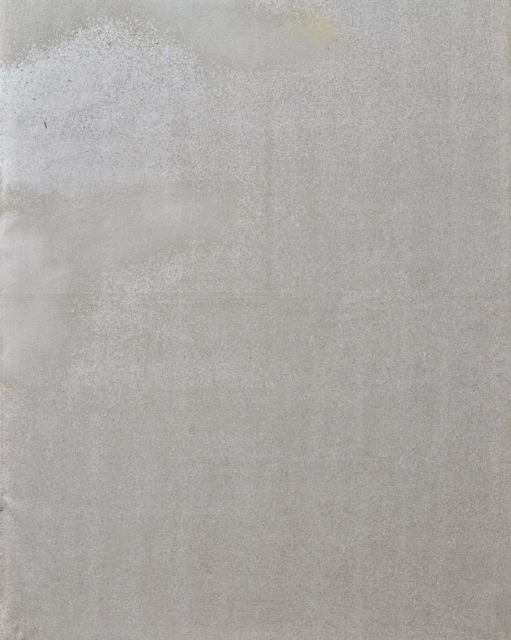 Japanese Six Panel Screen: Abstract Cloudscape on Silver Ground