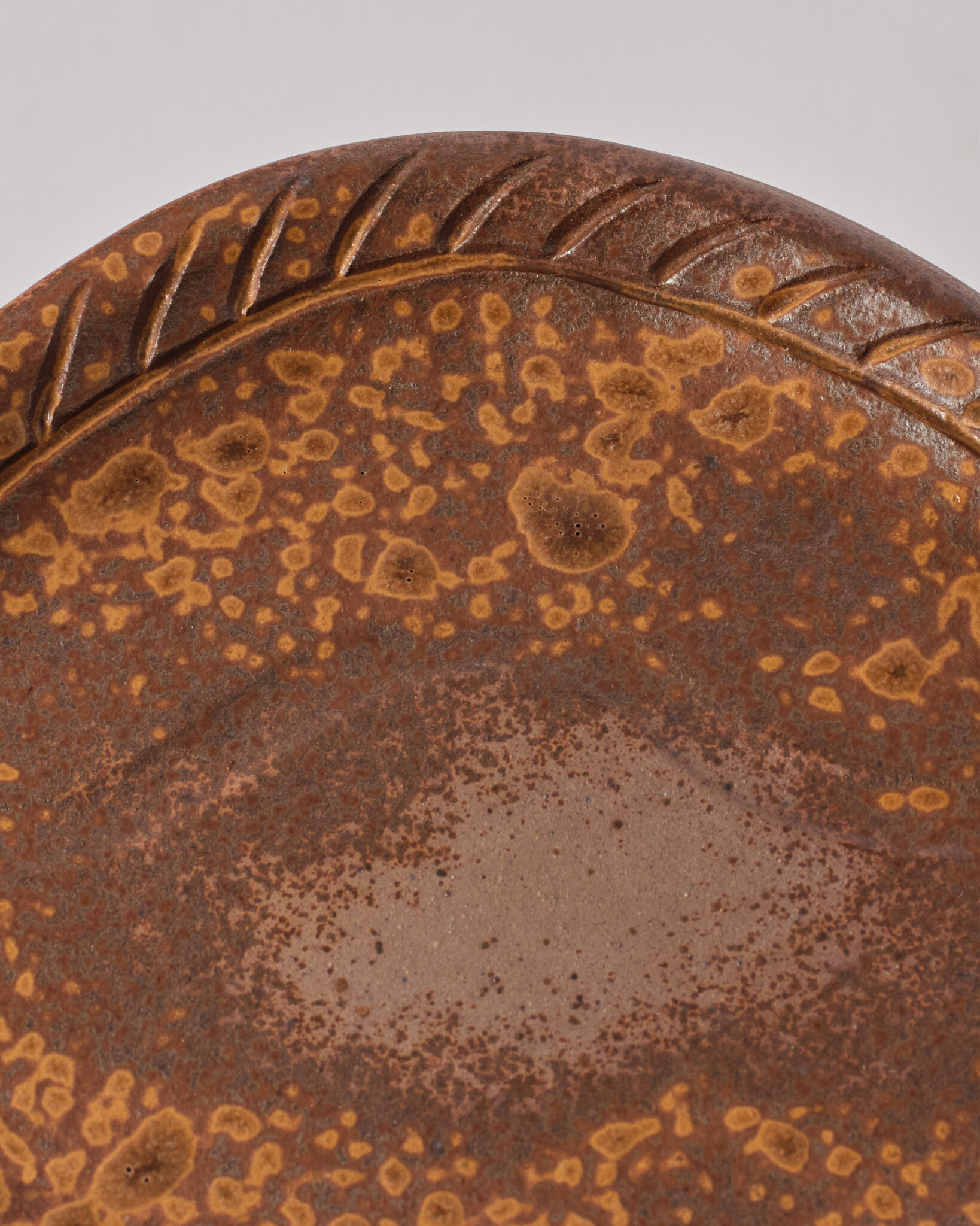 Set of Five Japanese Bizen Fish-Shaped Dishes