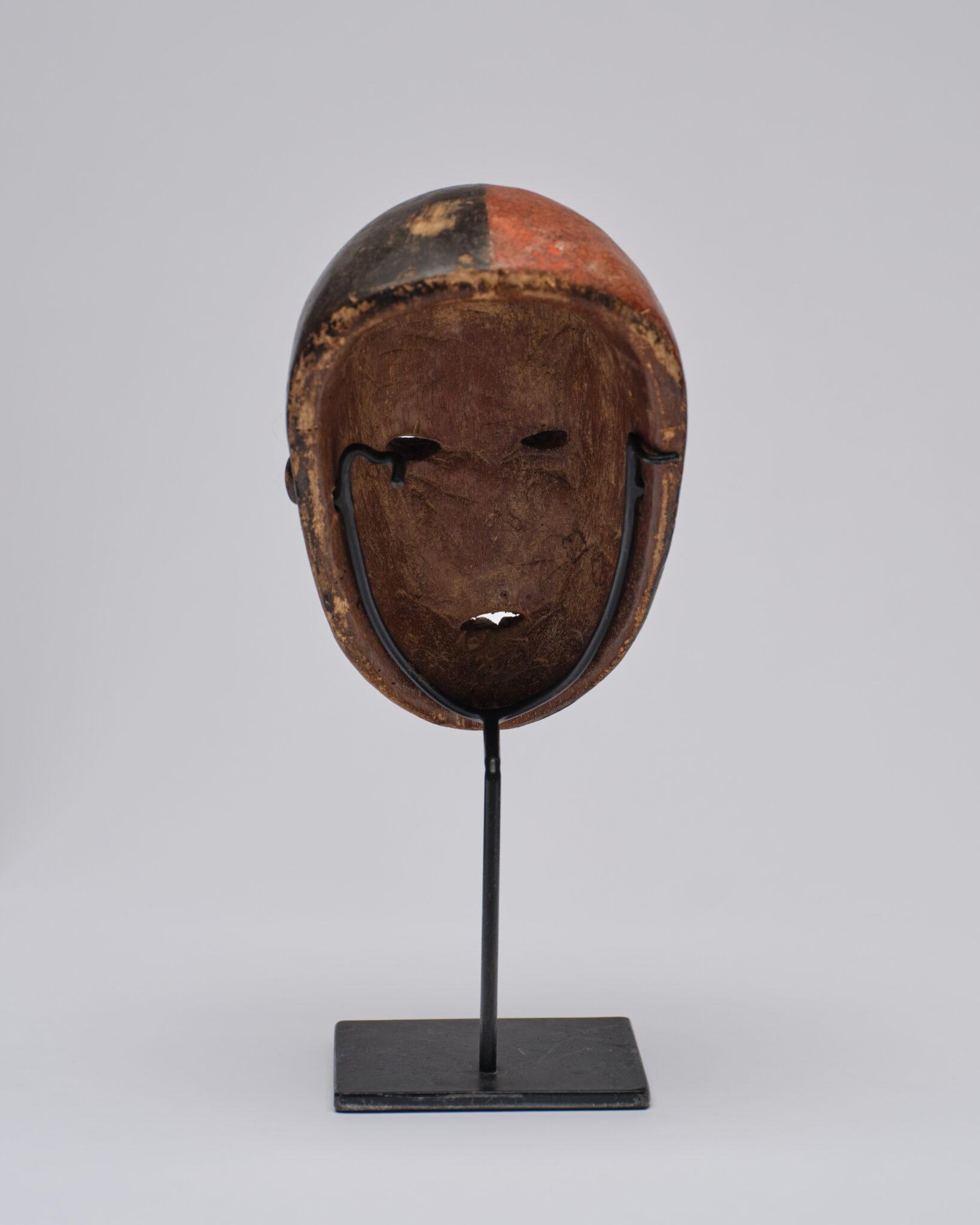 West African Painted Wood Mask