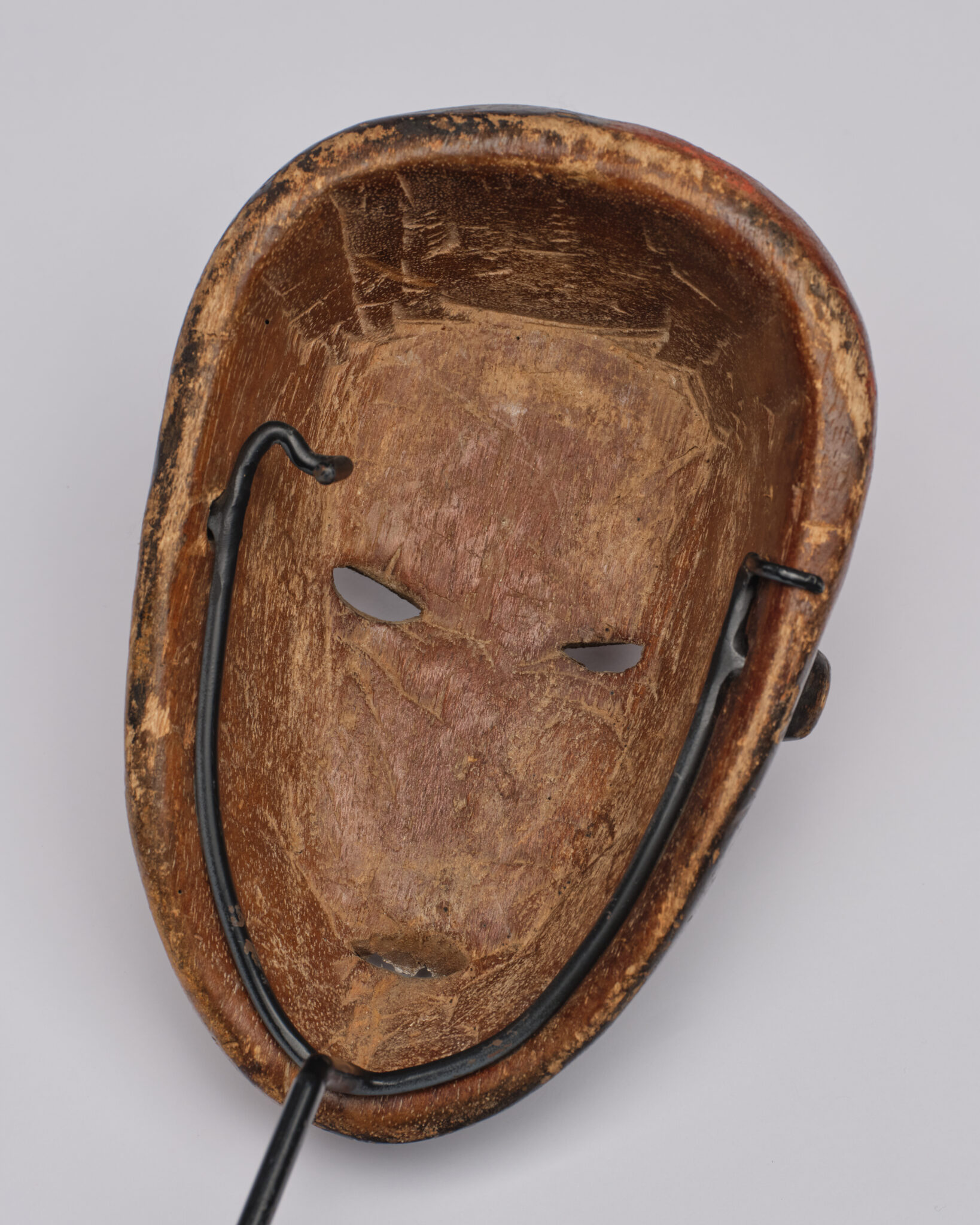 West African Painted Wood Mask