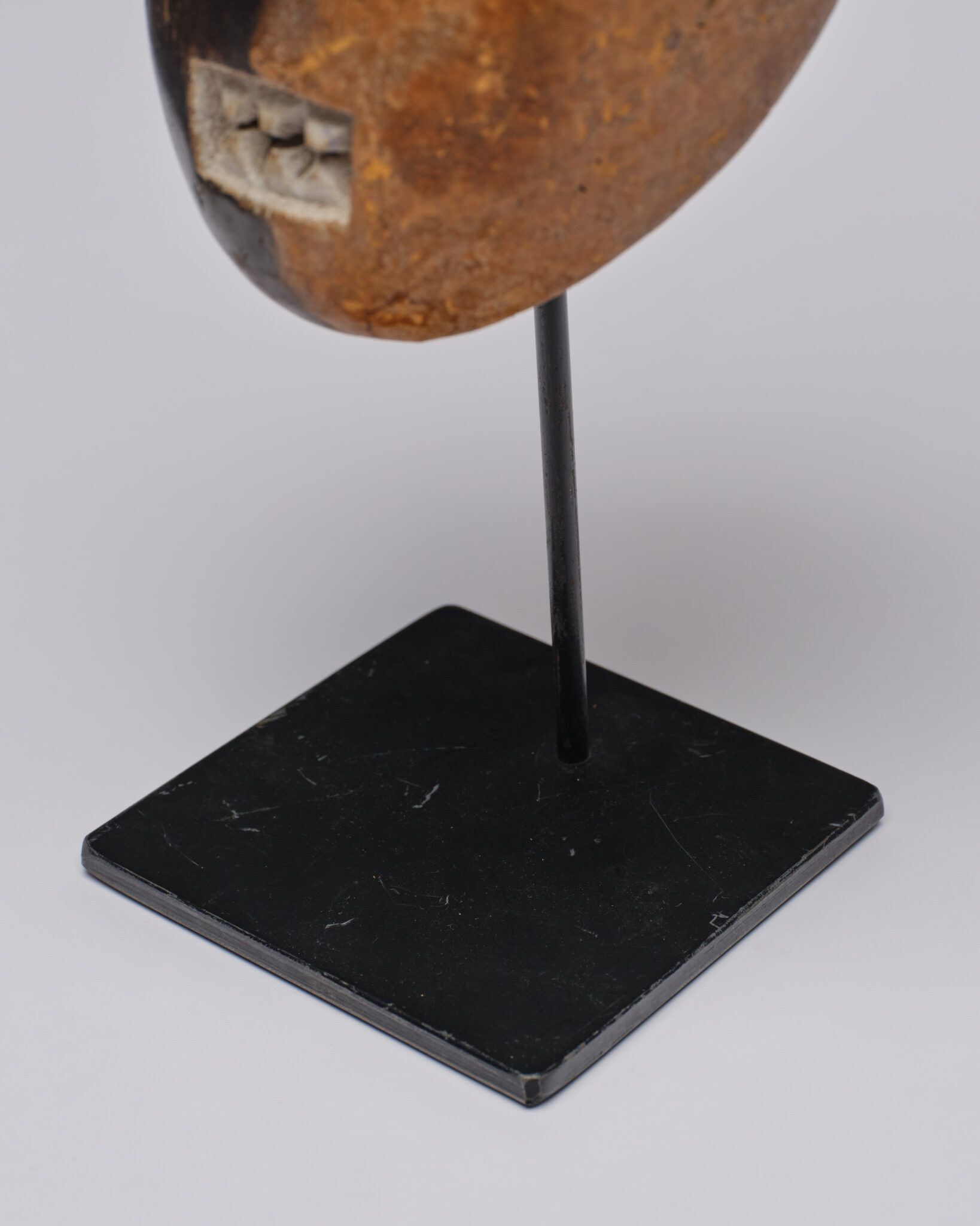 West African Painted Wood Mask