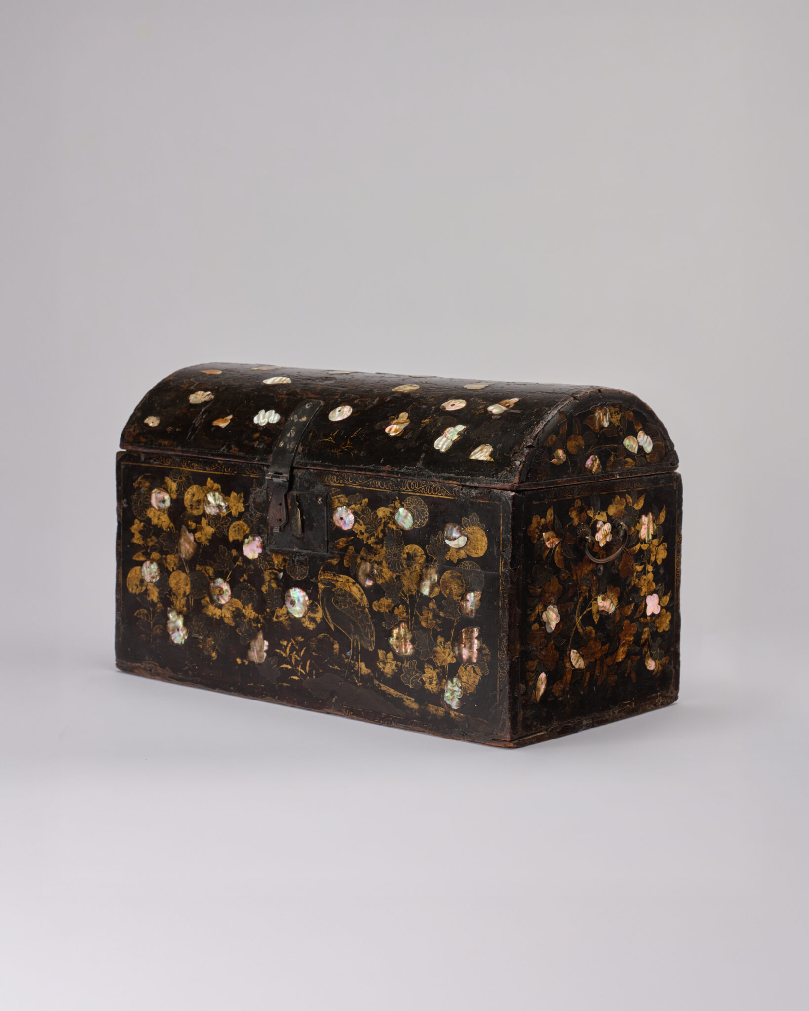 Japanese Nanban Lacquer Coffer