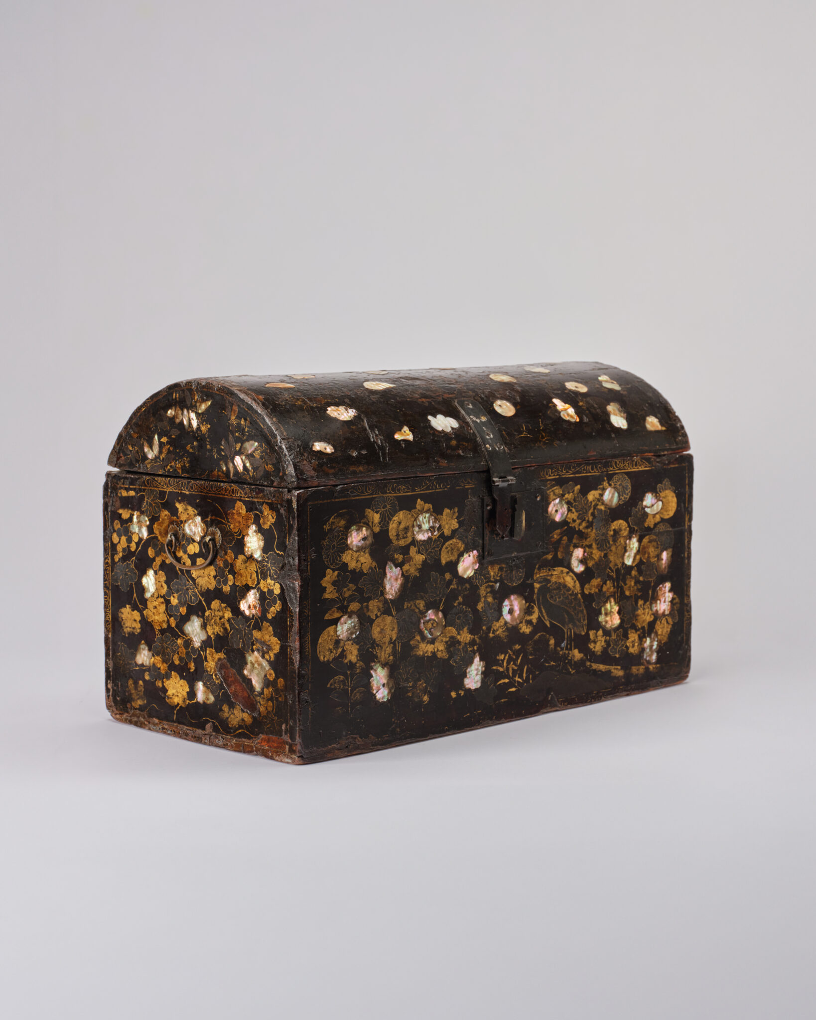 Japanese Nanban Lacquer Coffer