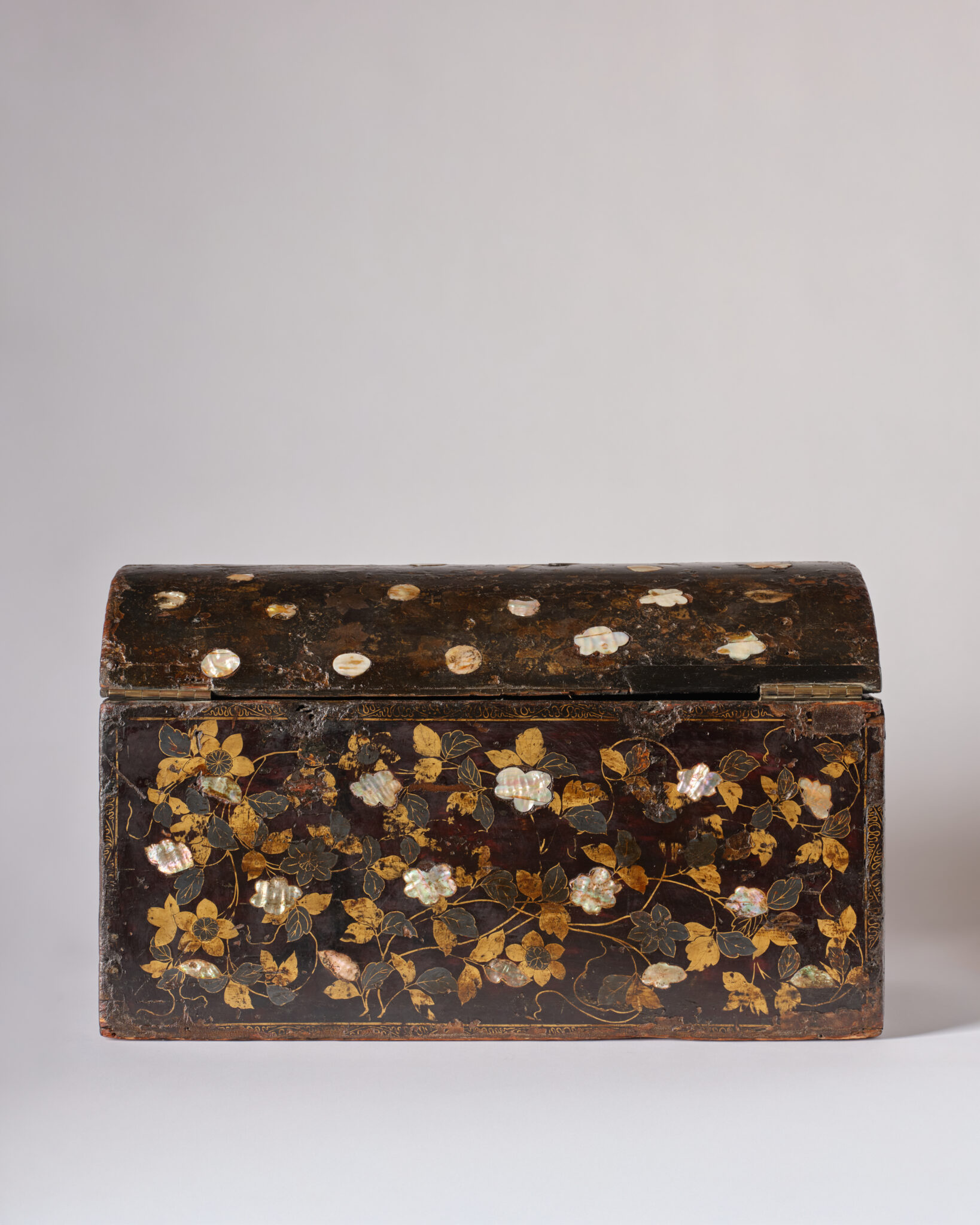 Japanese Nanban Lacquer Coffer