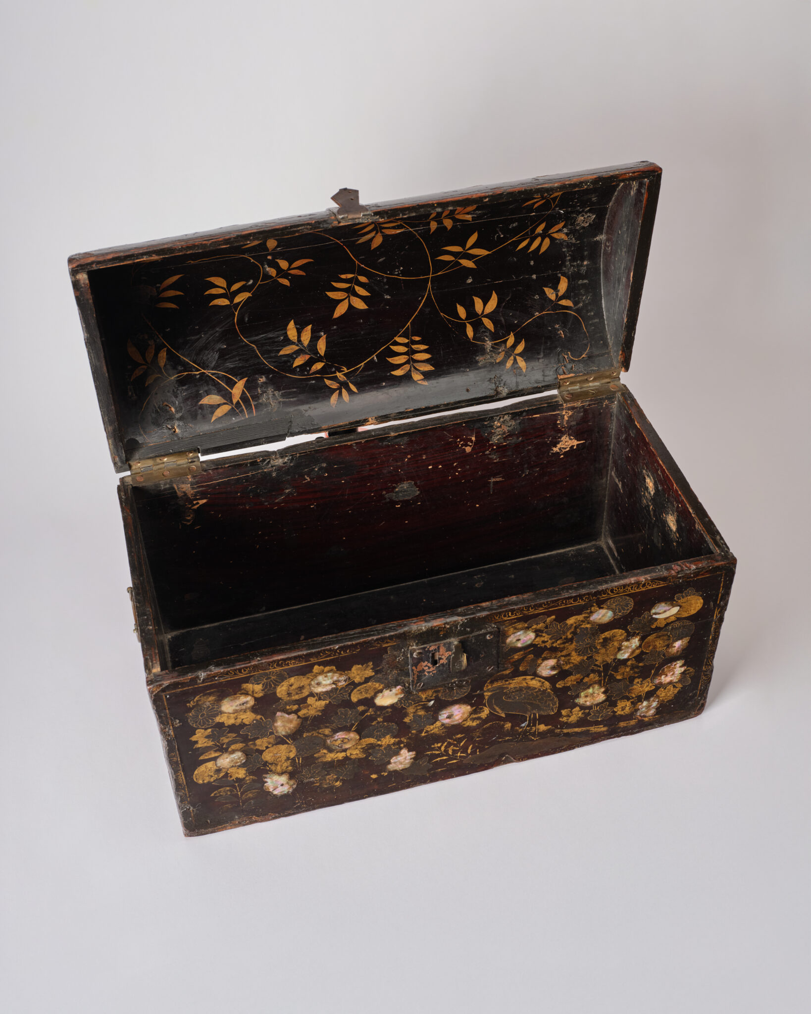 Japanese Nanban Lacquer Coffer
