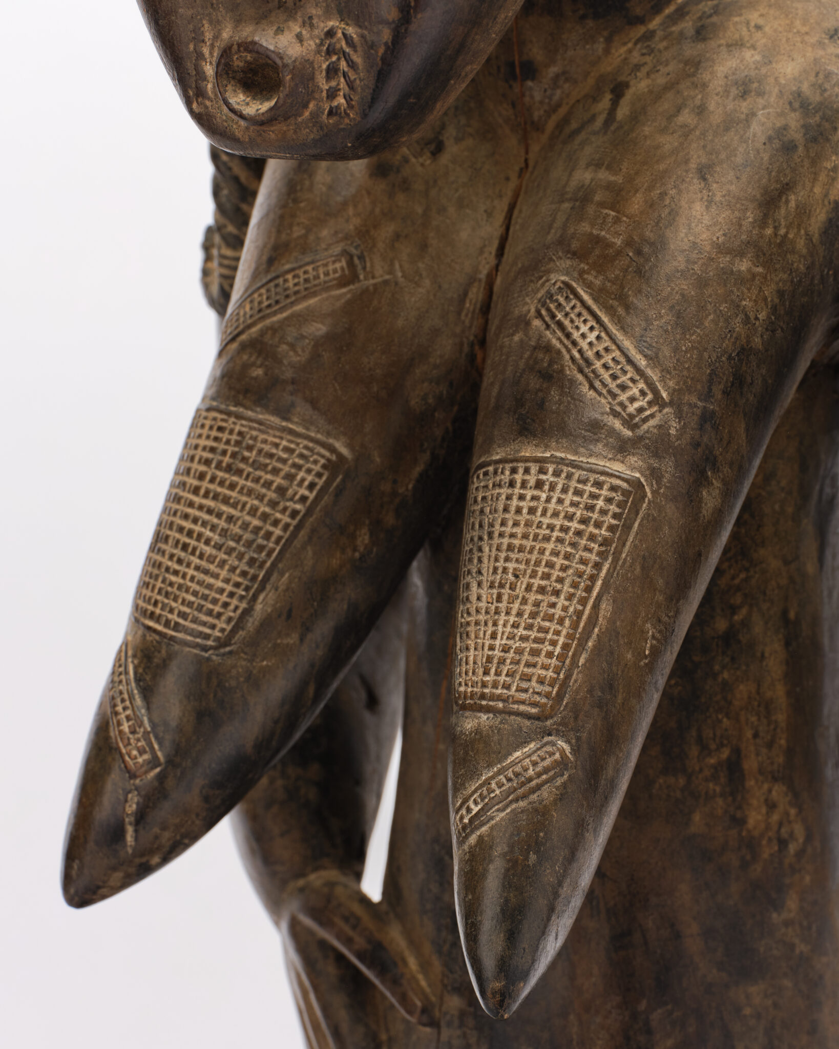 African Carved Wood Figure – Senufo Female Figure